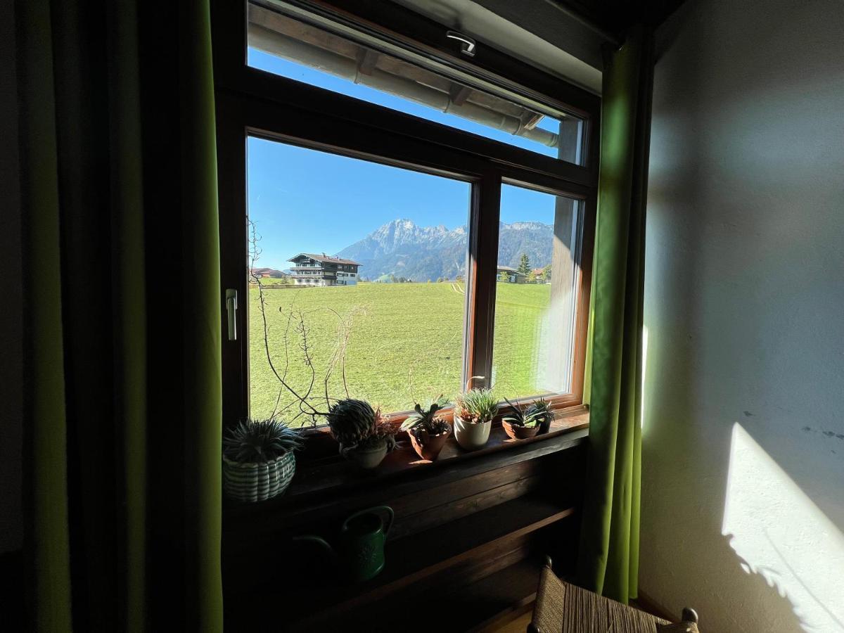Haus Im Gruenen Apartment Saalfelden Luaran gambar